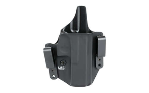 Holsters L.A.G. Tactical Inc. Defender LAG DFNDR FOR GLK 17 OWB/IWB BLK RH